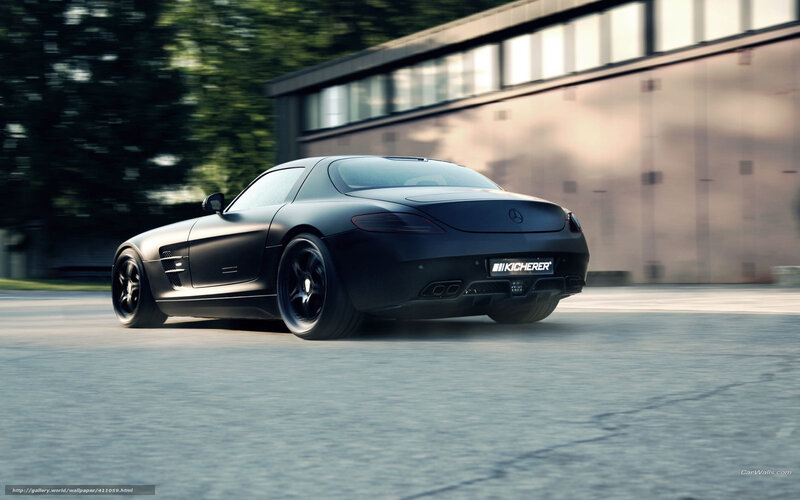 Black Sports Car — Dynamic, Afternoon, Photograph, Building, Trees