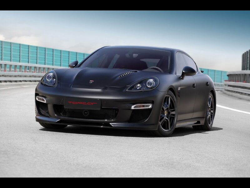 Black Sports Car — Dynamic, Afternoon, Photograph, Road, Guardrail