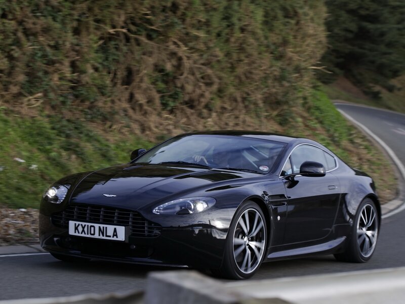 Black Sports Car — Dynamic, Afternoon, Photograph, Road, Hill