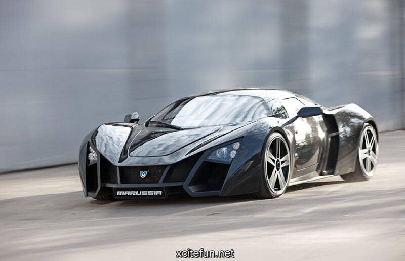 Black Sports Car — Dynamic, Afternoon, Photograph, Road, Wall