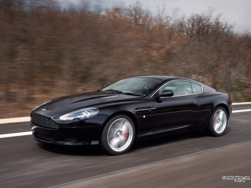 Black Sports Car — Dynamic, Autumn, Photograph, Road