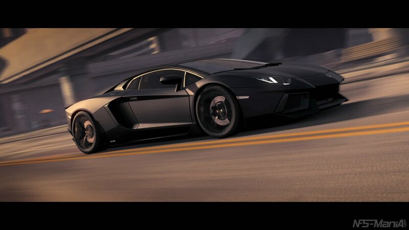 Black Sports Car — Dynamic, Sunset, 3d Render