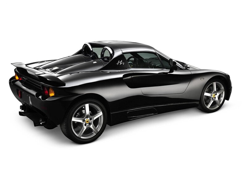 black sports car from side