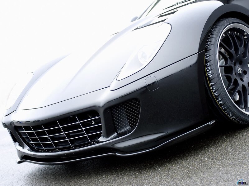 Black Sports Car Front — Neutral