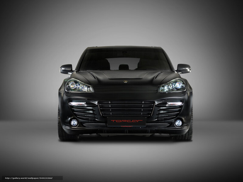 black sports car front view