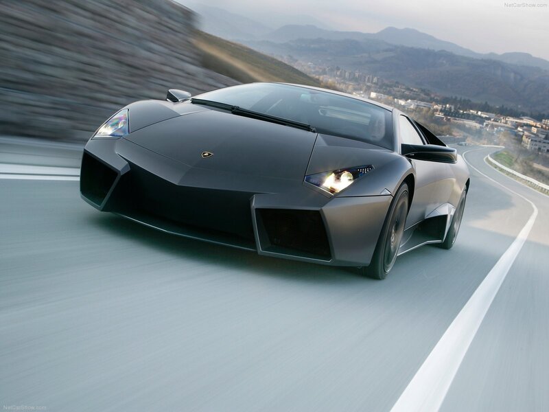 Black Sports Car — Gray, Afternoon