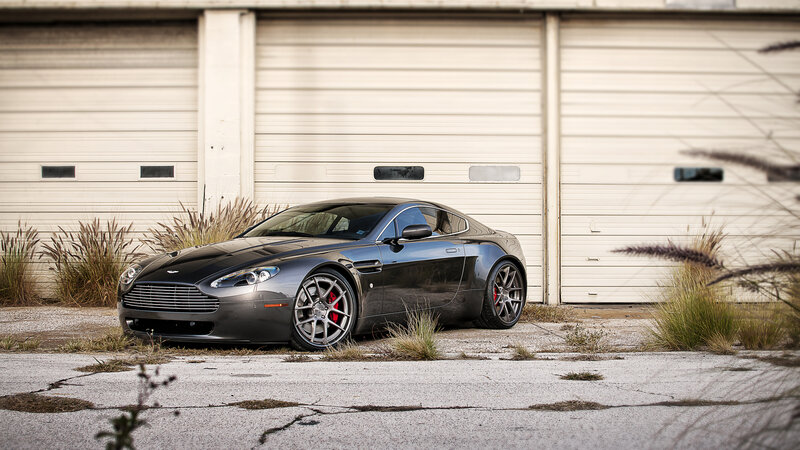 Black Sports Car — Gray, Calm, Afternoon, Photograph