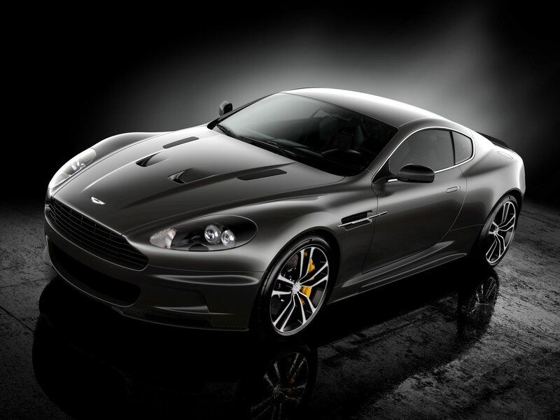 Black Sports Car — Gray, Dramatic, Photograph, Headlights