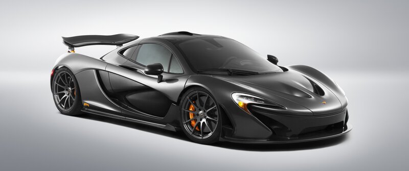 Black Sports Car — Gray, Dramatic, Photograph, Wings