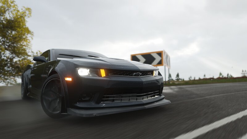 Black Sports Car — Gray, Dynamic, 3d Render, Road