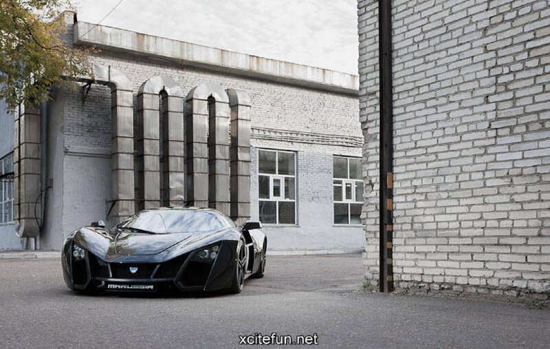 Black Sports Car — Gray, Industrial