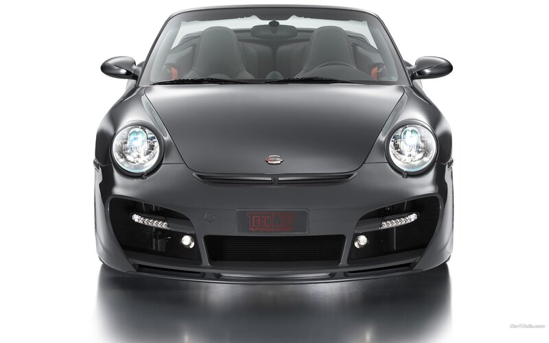 Black Sports Car — Gray, Neutral, Photograph, Headlights