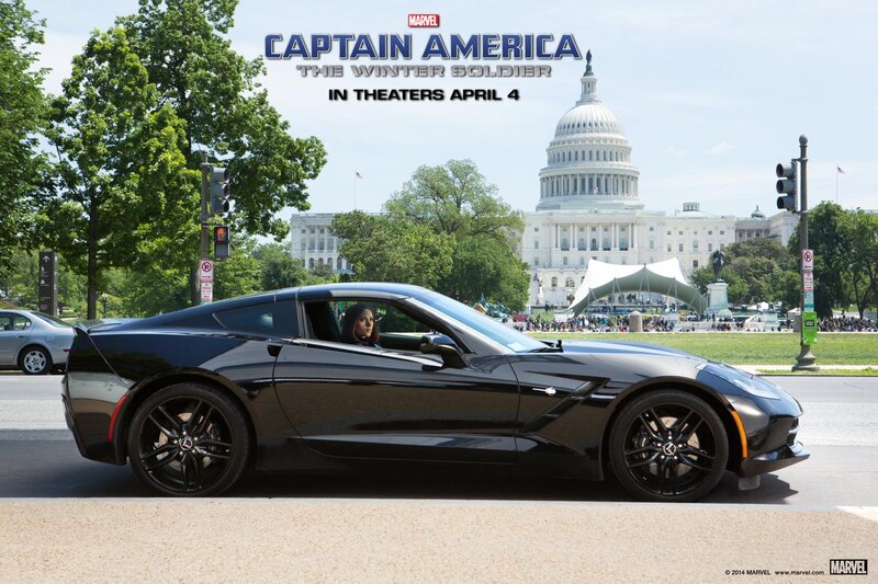 Black Sports Car in City — Dramatic