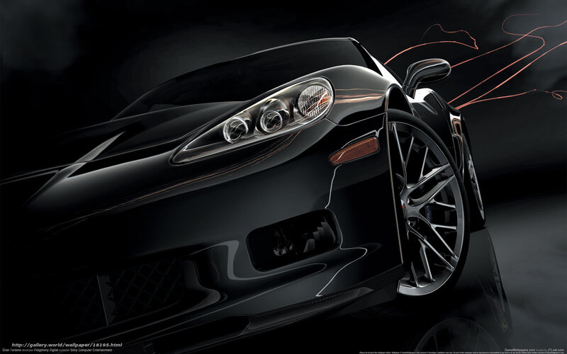 black sports car in motion
