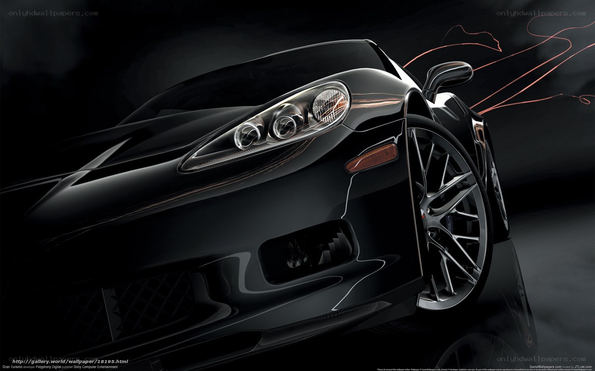 black sports car in motion