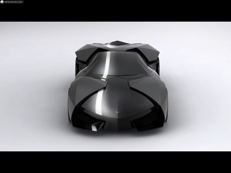 Black Sports Car — Minimalist, 3d Render, Logo