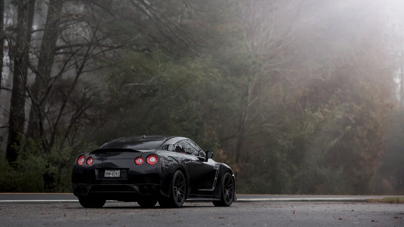 Black Sports Car — Misty