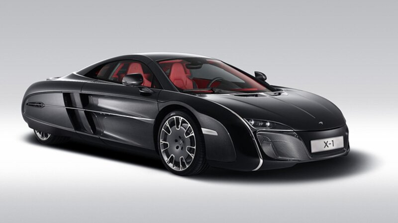 Black Sports Car — Neutral, Photograph, Red Seats