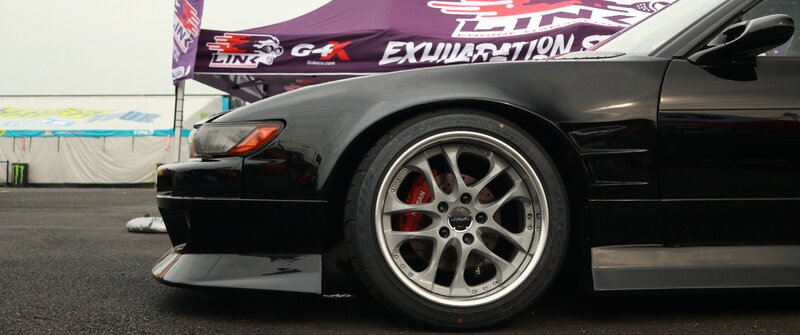Black Sports Car — Neutral, Photograph, Tire, Wheel
