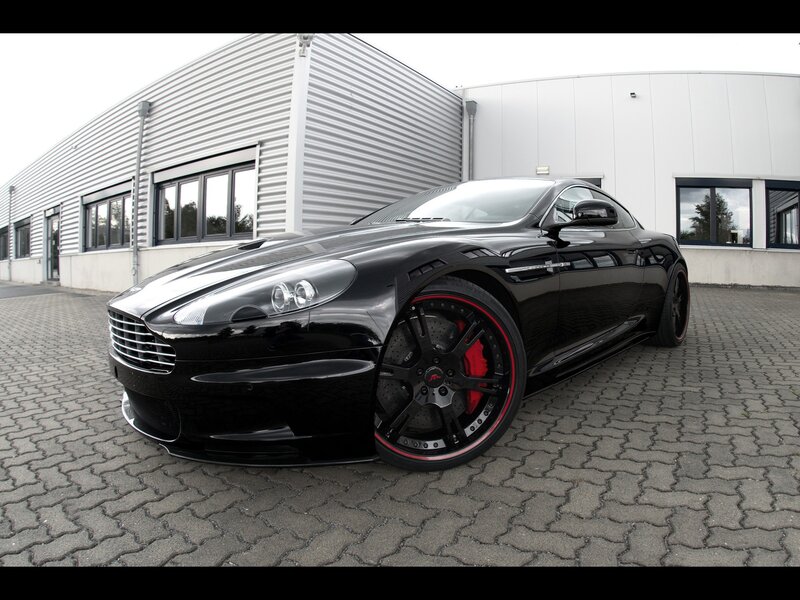 black sports car on pavement