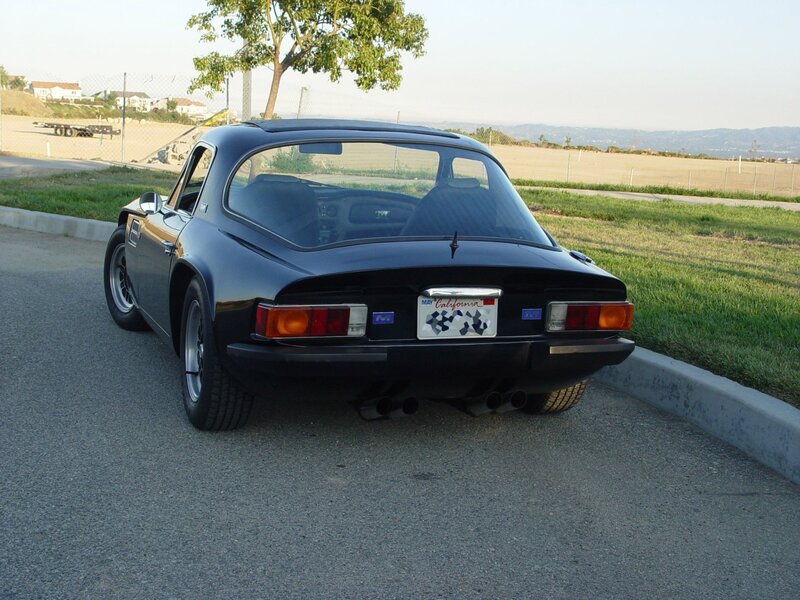 black sports car on road