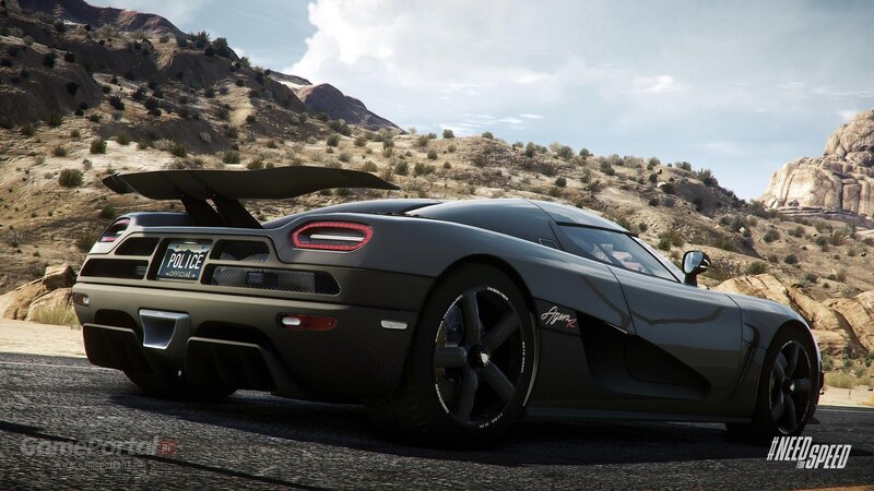Black Sports Car on Road — Gray, Dramatic, Afternoon