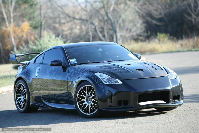 black sports car on road