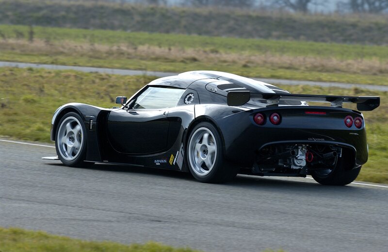 Black Sports Car on Track — Dynamic, Photograph, Race Track