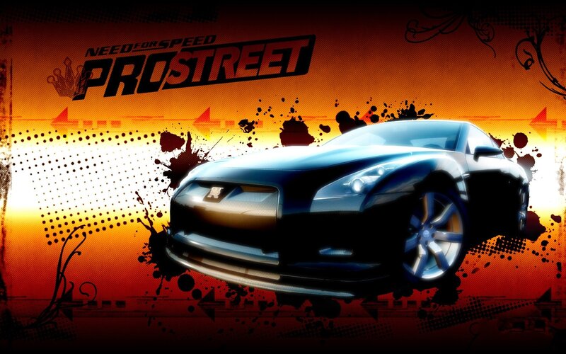Black Sports Car — Orange, Dramatic, Sunset, Digital Art, Splatter