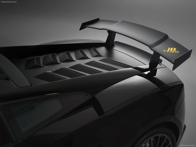 Black Sports Car Rear
