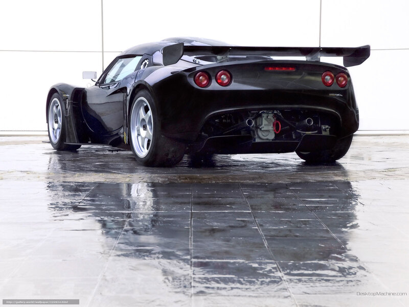 black sports car rear view