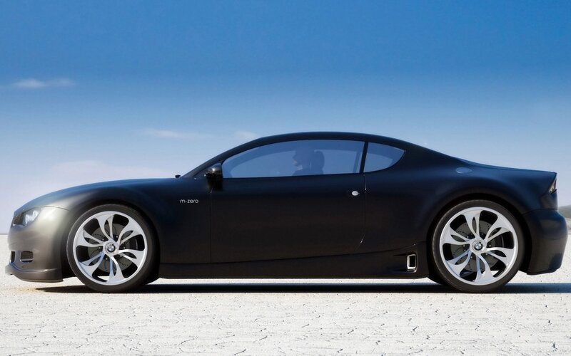 Black Sports Car — Serene, Afternoon, 3d Render, Wheels