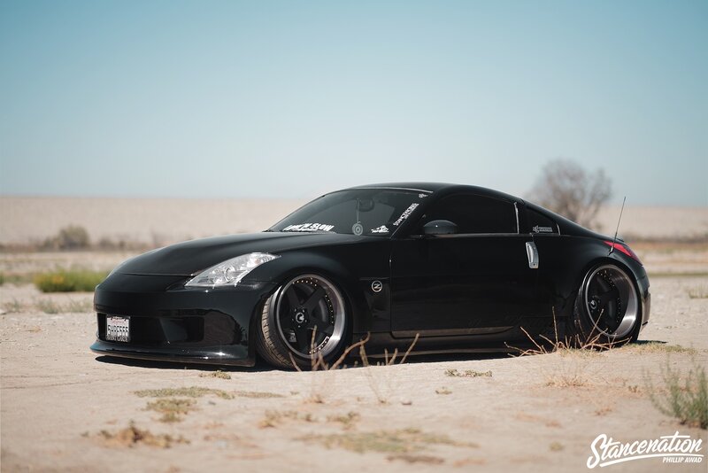 Black Sports Car — Serene, Afternoon, Photograph, Desert