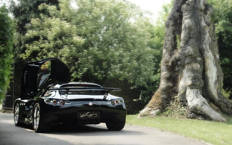 Black Sports Car — Serene, Afternoon