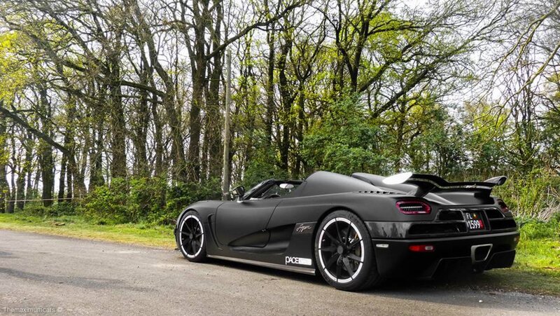 Black Sports Car — Serene, Spring