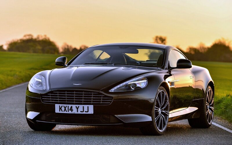 Black Sports Car — Serene, Sunset, Photograph, Road