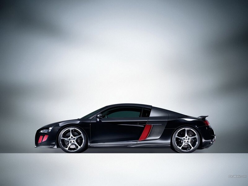 black sports car side view