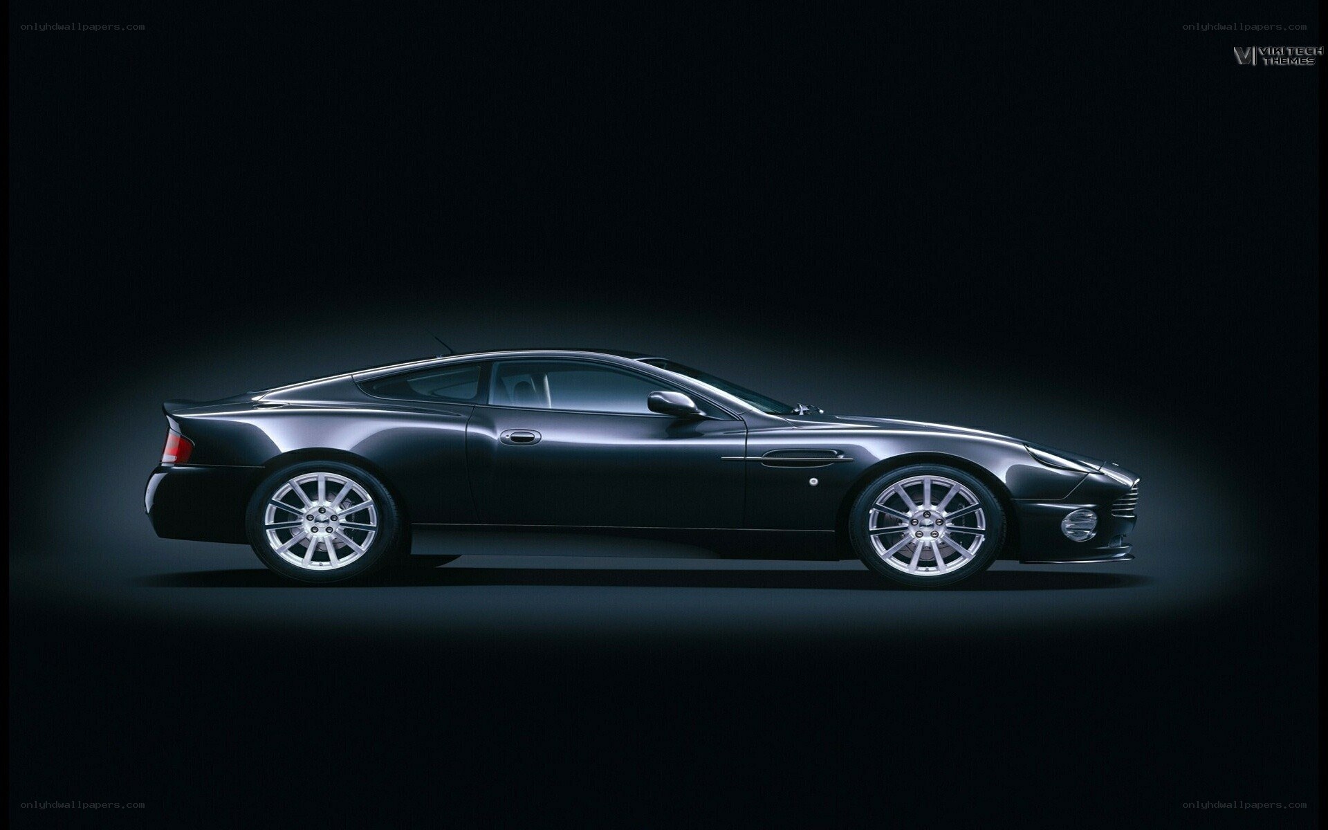 black sports car side view