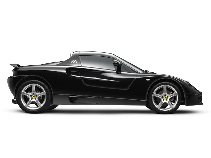 black sports car side view