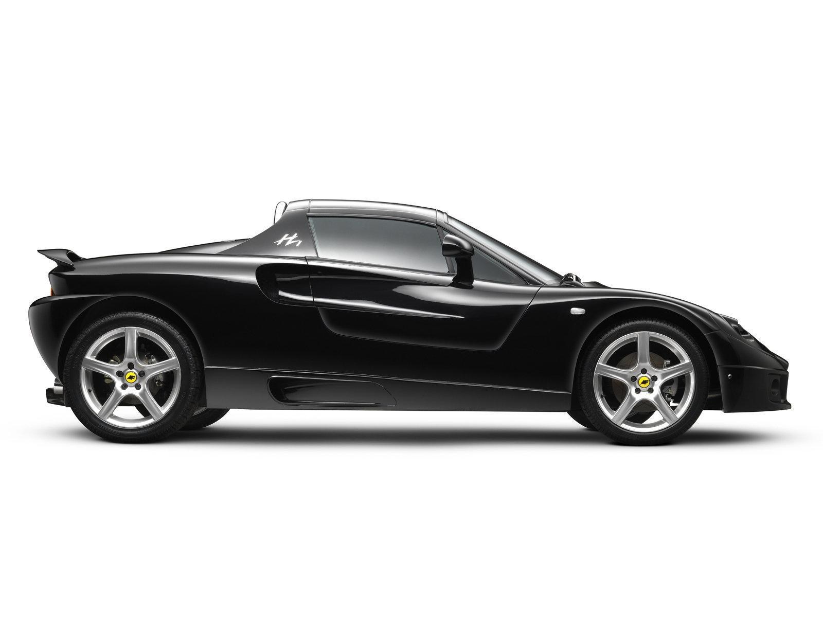 black sports car side view