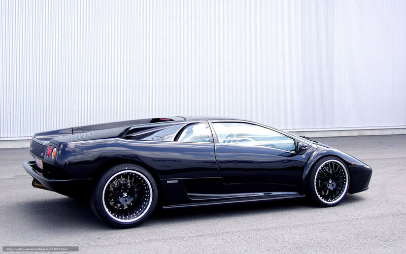 black sports car side view