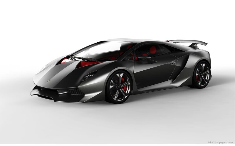 Black Sports Car — Sleek, 3d Render, Red Seats