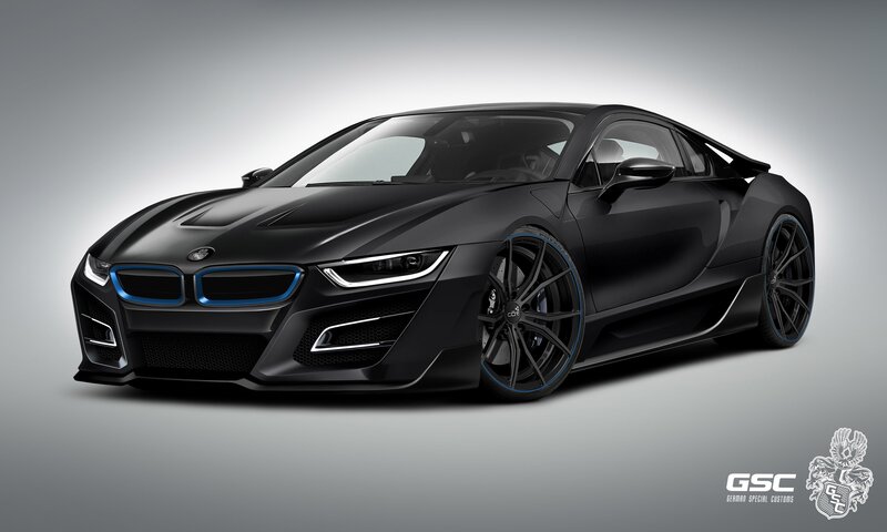 Black Sports Car — Sleek, 3d Render, Wheels, Grille