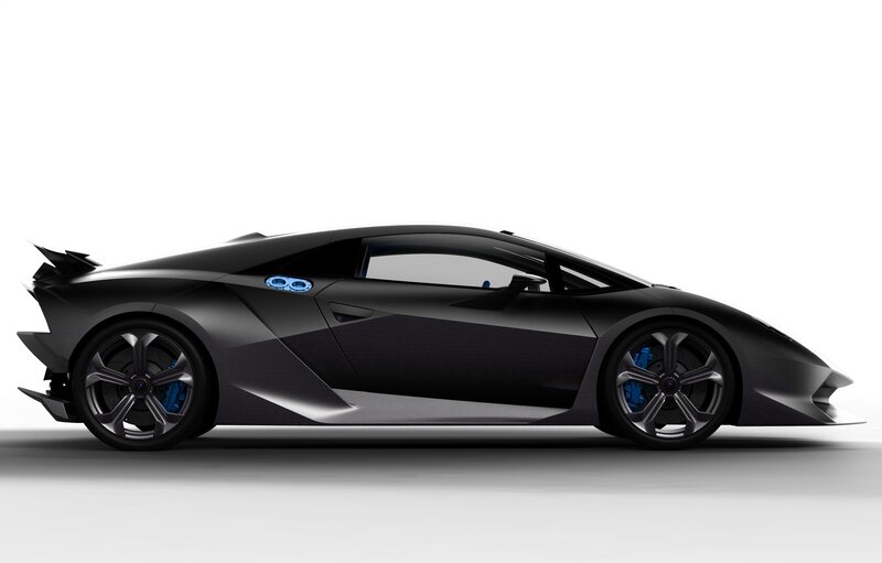 Black Sports Car — Sleek, 3d Render, Wheels