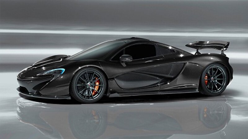 Black Sports Car — Sleek, 3d Render, Wings