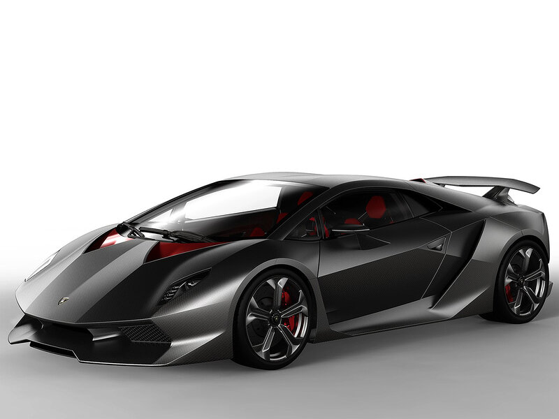 Black Sports Car — Sleek, Modern, 3d Render