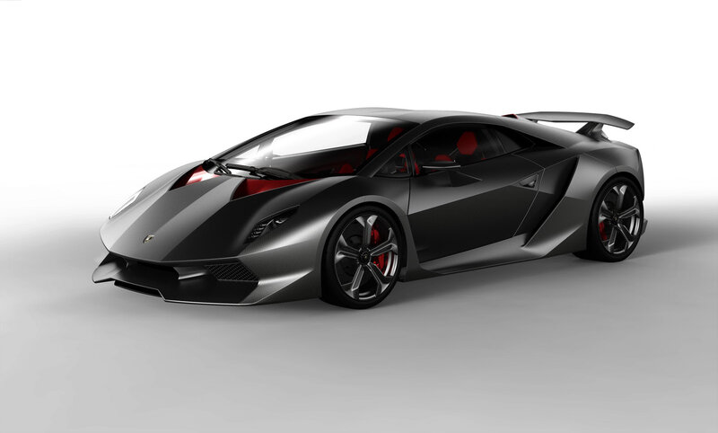 Black Sports Car — Sleek, Modern