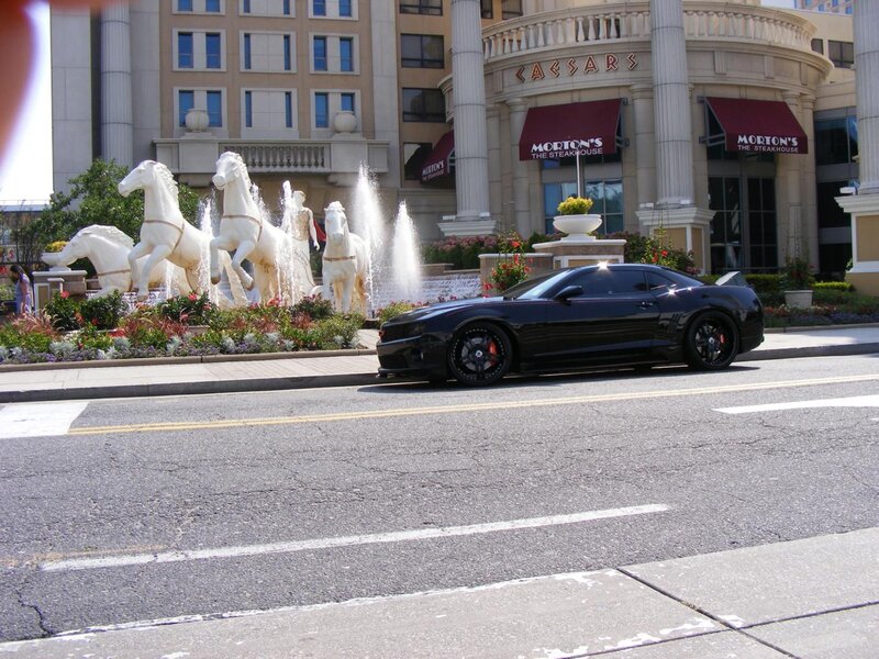 Black Sports Car — Urban, Afternoon, Photograph