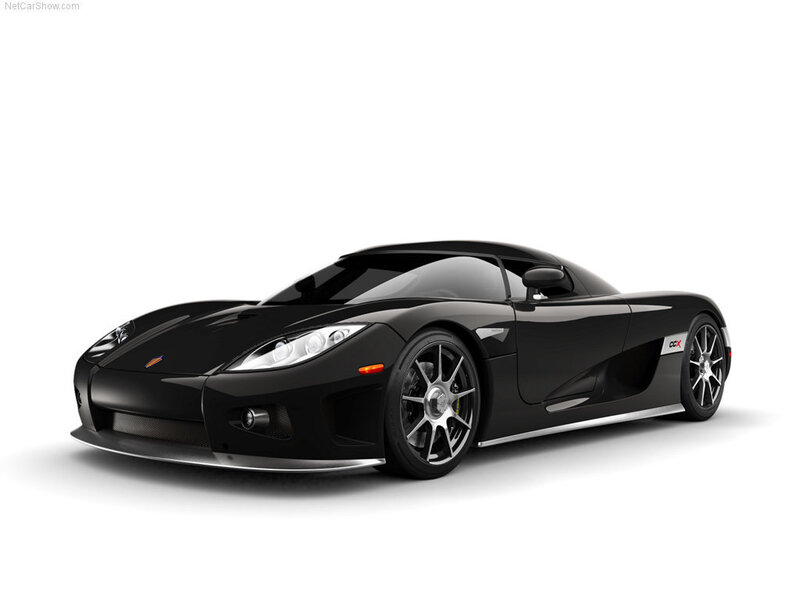 Black Sports Car — Wheels, Silver