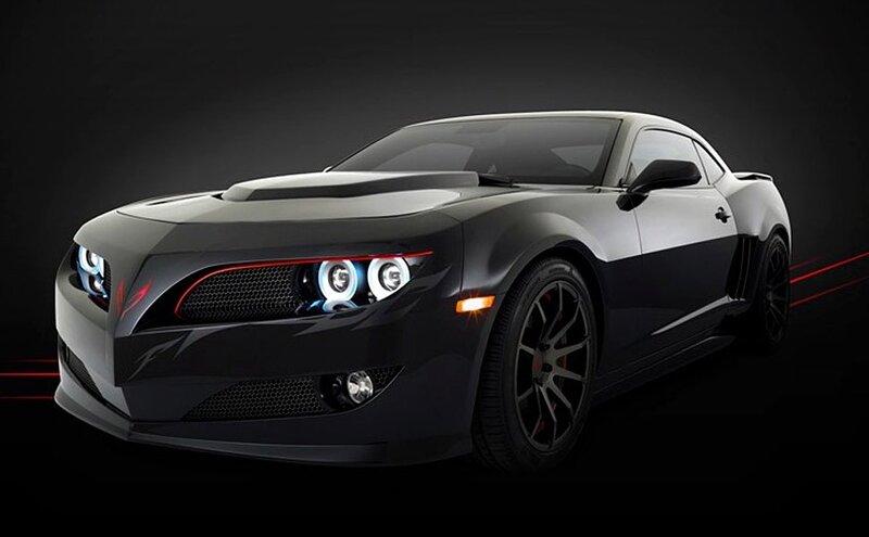 black sports car with custom headlights